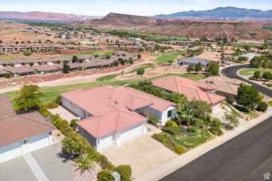 Spectacular views of red sandstone mountains, desert valleys on Southgate Golf Course in Utah - for sale on GolfHomes.com, golf home, golf lot