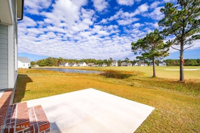 Discover coastal living at this new construction beauty in The on North River Club in North Carolina - for sale on GolfHomes.com, golf home, golf lot