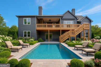 Experience casual living at its finest in this stunning open on Coweta Club in Georgia - for sale on GolfHomes.com, golf home, golf lot