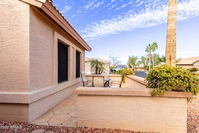 Impeccably maintained 2-bedroom, 2-bathroom Doral model home on Tuscany Falls At Pebble Creek in Arizona - for sale on GolfHomes.com, golf home, golf lot