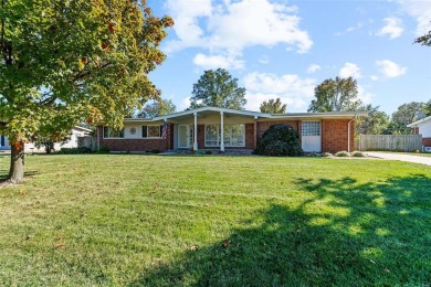 This 4 bedroom ranch home exudes timeless charm & has been on Meadowbrook Country Club in Missouri - for sale on GolfHomes.com, golf home, golf lot