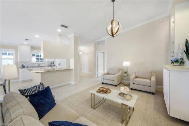 Immaculate Extended Capri Villa with Oversized Lakefront Lanai on Arrowhead Golf Club At Heritage Greens in Florida - for sale on GolfHomes.com, golf home, golf lot