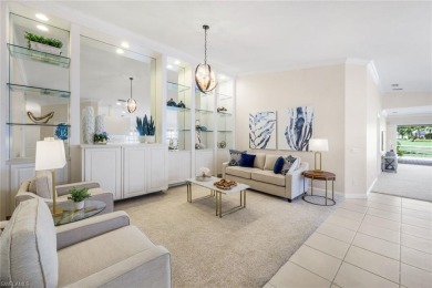 Immaculate Extended Capri Villa with Oversized Lakefront Lanai on Arrowhead Golf Club At Heritage Greens in Florida - for sale on GolfHomes.com, golf home, golf lot