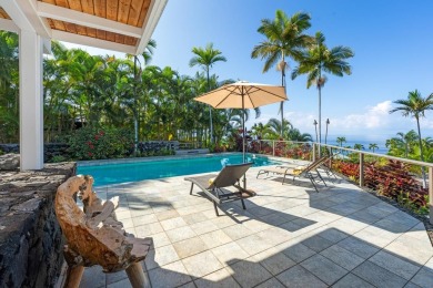 Spectacular Ocean Views from almost every room in this beautiful on Kona Country Club Golf Course in Hawaii - for sale on GolfHomes.com, golf home, golf lot