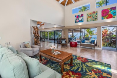 Spectacular Ocean Views from almost every room in this beautiful on Kona Country Club Golf Course in Hawaii - for sale on GolfHomes.com, golf home, golf lot