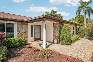 Tasteful three bedroom, two bath residence with heated private on The Meadows Golf and Country Club in Florida - for sale on GolfHomes.com, golf home, golf lot