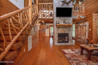 Make this adorable cabin your getaway to the Great Smoky on Laurel Valley Golf Course in Tennessee - for sale on GolfHomes.com, golf home, golf lot