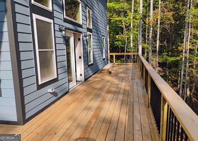 Contemporary Rustic Retreat in Coosawattee River Resort, Welcome on White Path Golf Club in Georgia - for sale on GolfHomes.com, golf home, golf lot