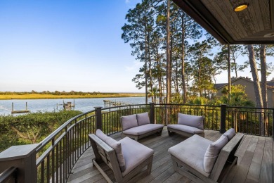 An elegant classic with spectacular views on one of Seabrook on The Seabrook Island Club in South Carolina - for sale on GolfHomes.com, golf home, golf lot