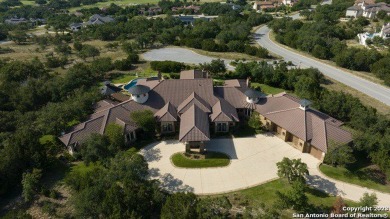 Welcome To A Timeless Masterpiece Built By Robert Thornton on The Clubs of Cordillera Ranch in Texas - for sale on GolfHomes.com, golf home, golf lot