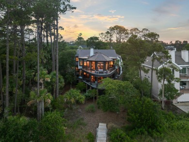 An elegant classic with spectacular views on one of Seabrook on The Seabrook Island Club in South Carolina - for sale on GolfHomes.com, golf home, golf lot