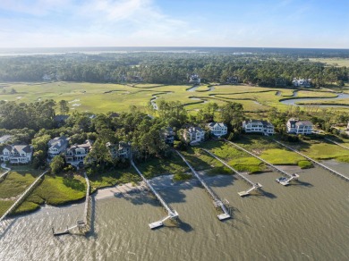 An elegant classic with spectacular views on one of Seabrook on The Seabrook Island Club in South Carolina - for sale on GolfHomes.com, golf home, golf lot