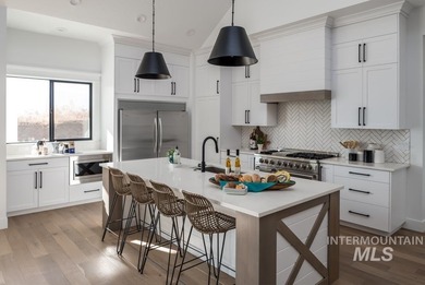 Modern farmhouse elegance meets wide-open space on over one acre on Purple Sage Golf Course in Idaho - for sale on GolfHomes.com, golf home, golf lot