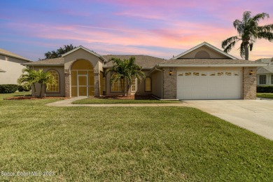 This lovely 4 bedroom/2 bath home is located on a quiet cul de on Suntree Country Club in Florida - for sale on GolfHomes.com, golf home, golf lot