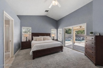 Get ready for summer in this 3 bedroom, 2 bath home with a on Augusta Ranch Golf Club in Arizona - for sale on GolfHomes.com, golf home, golf lot