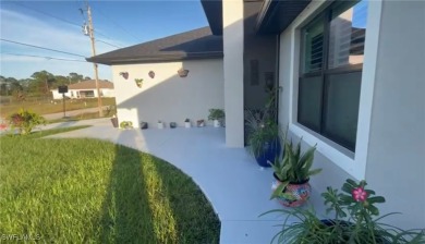 Come see this beautiful corner property with contemporary light on Copperhead Golf Club in Florida - for sale on GolfHomes.com, golf home, golf lot