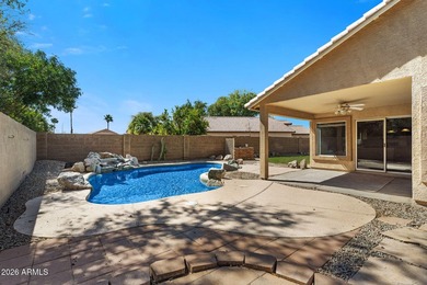 Get ready for summer in this 3 bedroom, 2 bath home with a on Augusta Ranch Golf Club in Arizona - for sale on GolfHomes.com, golf home, golf lot