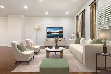This immaculate 4-story townhome, ideally located on a quiet on Georgetown Country Club in Texas - for sale on GolfHomes.com, golf home, golf lot