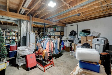 All brick ranch home with basement on a corner lot in walking on Christmas Lake Golf Course in Indiana - for sale on GolfHomes.com, golf home, golf lot