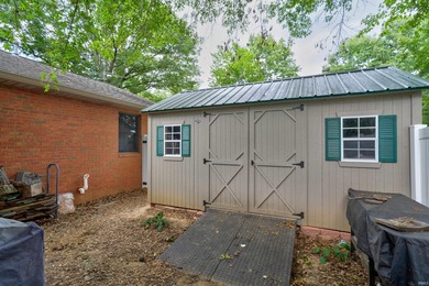 All brick ranch home with basement on a corner lot in walking on Christmas Lake Golf Course in Indiana - for sale on GolfHomes.com, golf home, golf lot