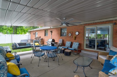 All brick ranch home with basement on a corner lot in walking on Christmas Lake Golf Course in Indiana - for sale on GolfHomes.com, golf home, golf lot