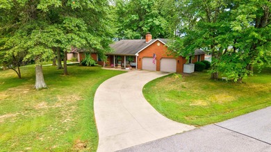 All brick ranch home with basement on a corner lot in walking on Christmas Lake Golf Course in Indiana - for sale on GolfHomes.com, golf home, golf lot