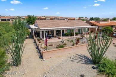 Uncompromising views of MT Hopkins & MT Wrightson and  gorgeous on San Ignacio Golf Club in Arizona - for sale on GolfHomes.com, golf home, golf lot