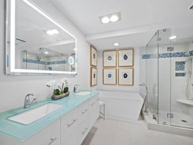 Beautifully renovated and offered turnkey furnished, this 3BR/3 on Longboat Key Golf Club Resort in Florida - for sale on GolfHomes.com, golf home, golf lot