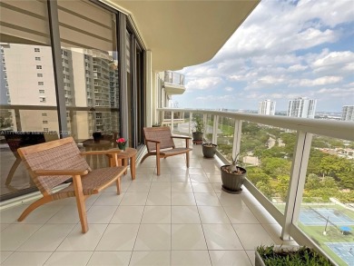 Experience luxury living with million-dollar views in this on Turnberry Isle Resort and Club in Florida - for sale on GolfHomes.com, golf home, golf lot