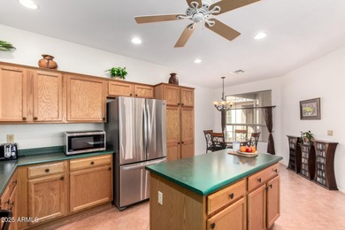 DESIRABLE SIENNA floor plan w/ SEPARATE GUEST CASITA, GOLF CART on Oakwood Golf Club  in Arizona - for sale on GolfHomes.com, golf home, golf lot