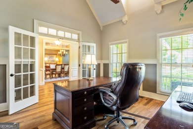 DISCOVER EXCEPTIONAL LAKEFRONT LIVING in the highly sought-after on Summergrove Golf Club in Georgia - for sale on GolfHomes.com, golf home, golf lot