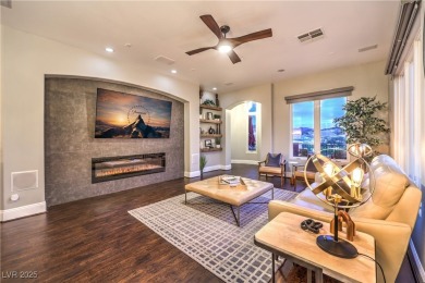 A refined blend of modern luxury and resort-style living, this on Reflection Bay Golf Club in Nevada - for sale on GolfHomes.com, golf home, golf lot