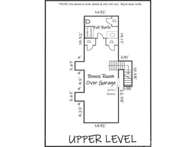 Spacious mostly brick home with main level living located in the on Granada Farms Country Club in North Carolina - for sale on GolfHomes.com, golf home, golf lot