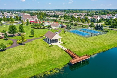 This two-story home exudes luxury with dual owner's suites, one on Pinecrest Golf and Country Club in Illinois - for sale on GolfHomes.com, golf home, golf lot