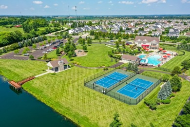 This two-story home exudes luxury with dual owner's suites, one on Pinecrest Golf and Country Club in Illinois - for sale on GolfHomes.com, golf home, golf lot