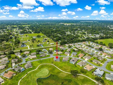 Looking for a STUNNING GOLF COURSE VIEW in a 55+ Gated on Eagle Ridge At Spruce Creek Country Club in Florida - for sale on GolfHomes.com, golf home, golf lot