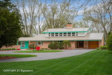 Architecturally Significant Alden B. Dow Masterpiece on Midland on Midland Country Club in Michigan - for sale on GolfHomes.com, golf home, golf lot