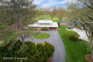 Architecturally Significant Alden B. Dow Masterpiece on Midland on Midland Country Club in Michigan - for sale on GolfHomes.com, golf home, golf lot