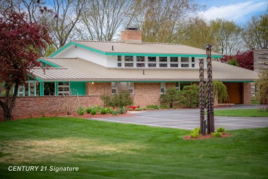 Architecturally Significant Alden B. Dow Masterpiece on Midland on Midland Country Club in Michigan - for sale on GolfHomes.com, golf home, golf lot