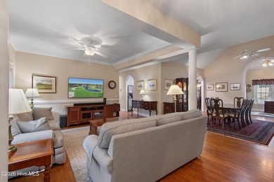 Located on a quiet eyebrow in the highly sought-after Members on Members Club At St. James Plantation in North Carolina - for sale on GolfHomes.com, golf home, golf lot