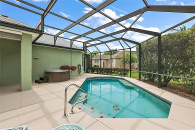 FABULOUS 3/2.5 Bridgeport with HEATED POOL, HOT TUB, and on The Links of Spruce Creek in Florida - for sale on GolfHomes.com, golf home, golf lot