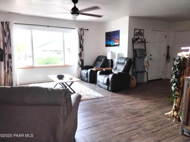 Inviting single-level golf course home with mountain views! on Prescott Golf and Country Club in Arizona - for sale on GolfHomes.com, golf home, golf lot
