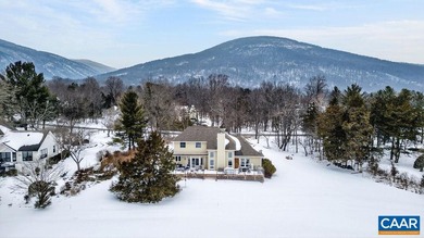 Golf lovers, this one's for you! Enjoy watching tee-offs from on Wintergreen Golf Course and Resort in Virginia - for sale on GolfHomes.com, golf home, golf lot