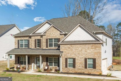 Set on a large golf course lot, this 5 bedroom, 4 bath home on The Club at Shoal Creek Golf Course in Georgia - for sale on GolfHomes.com, golf home, golf lot