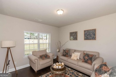 Set on a large golf course lot, this 5 bedroom, 4 bath home on The Club at Shoal Creek Golf Course in Georgia - for sale on GolfHomes.com, golf home, golf lot