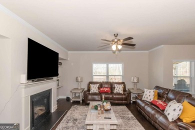 Set on a large golf course lot, this 5 bedroom, 4 bath home on The Club at Shoal Creek Golf Course in Georgia - for sale on GolfHomes.com, golf home, golf lot