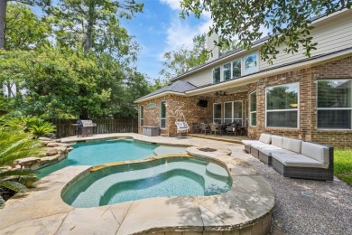 Step into timeless sophistication with this Sterling Ridge gem on Carlton Woods Golf Community in Texas - for sale on GolfHomes.com, golf home, golf lot