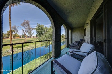 Beautifully maintained 4-bed, 3-bath tri-level townhome in gated on Dobson Ranch Municipal Golf Course in Arizona - for sale on GolfHomes.com, golf home, golf lot