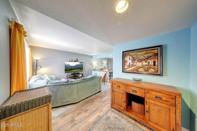 Beautifully maintained 4-bed, 3-bath tri-level townhome in gated on Dobson Ranch Municipal Golf Course in Arizona - for sale on GolfHomes.com, golf home, golf lot