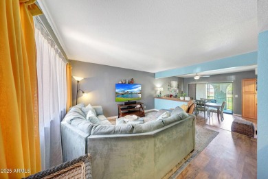 Beautifully maintained 4-bed, 3-bath tri-level townhome in gated on Dobson Ranch Municipal Golf Course in Arizona - for sale on GolfHomes.com, golf home, golf lot
